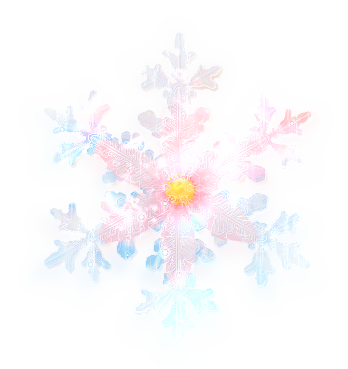 클릭하면 녹는 눈결정